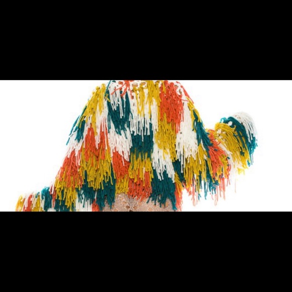 Multi-Color Shaggy Cardigan - Picture 4 of 4